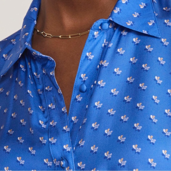 Vineyard Vines Silk Shirtdress - Picture 4 of 8